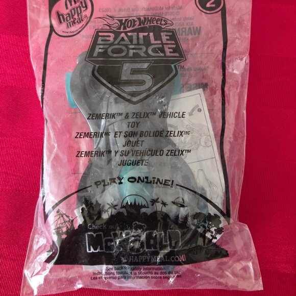 2010 HOT WHEELS, BATTLE FORCE 5, ZEMERIK CAR, MINT IN THE PACKAGE!!! - Picture 1 of 3